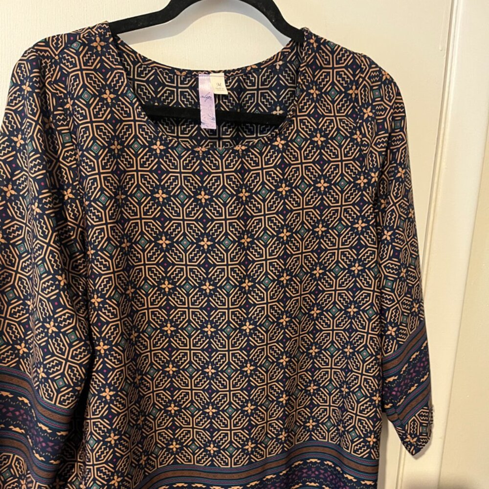ALGA WOMENS BLOUSE SZ M - Picture 4 of 6